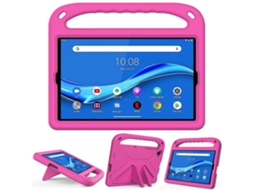 Capa Protetora Portátil Em Eva Resistente A Impactos Com Alça Para Lenovo Tab M10 Fhd Plus Tb-x606f / Tb-x606m E Suporte Triangular.