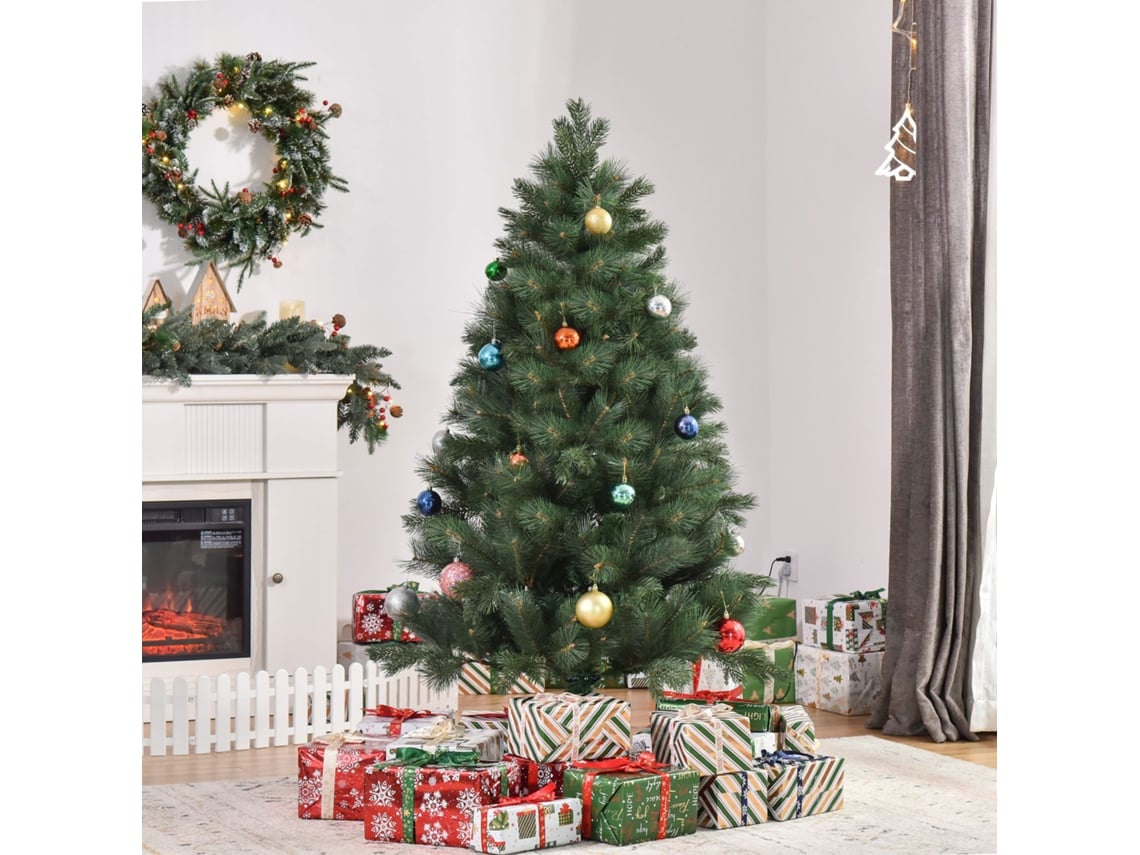 Árvore De Natal Artificial, Ø90 × 180 Cm, Verde