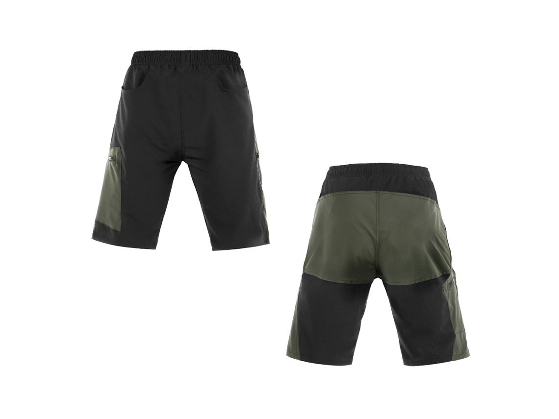 Bermudas de Ciclismo Mali 3D com Espuma para Homem Respiráveis de Ajuste Solto para Mountain Bike e Atividades ao Ar Livre