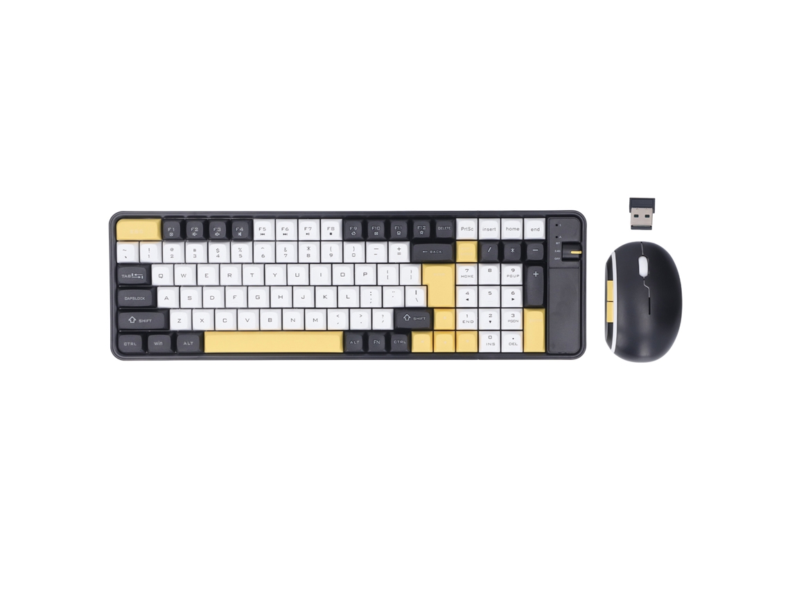 Combo De Teclado E Mouse Sem Fio Bluetooth