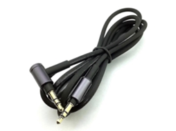 Cabo De Áudio 3,5mm Para Fones Wh 1000 Xm2 Xm3 Xm4 H900n H800 1,5m Sem Microfone