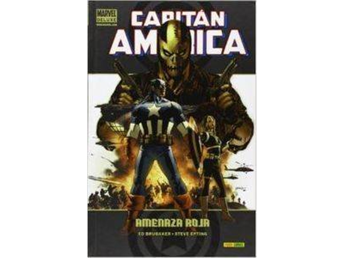 Livro Capitan America 03 Amenaza Roja de Brubaker, Epting et al. (Espanhol)