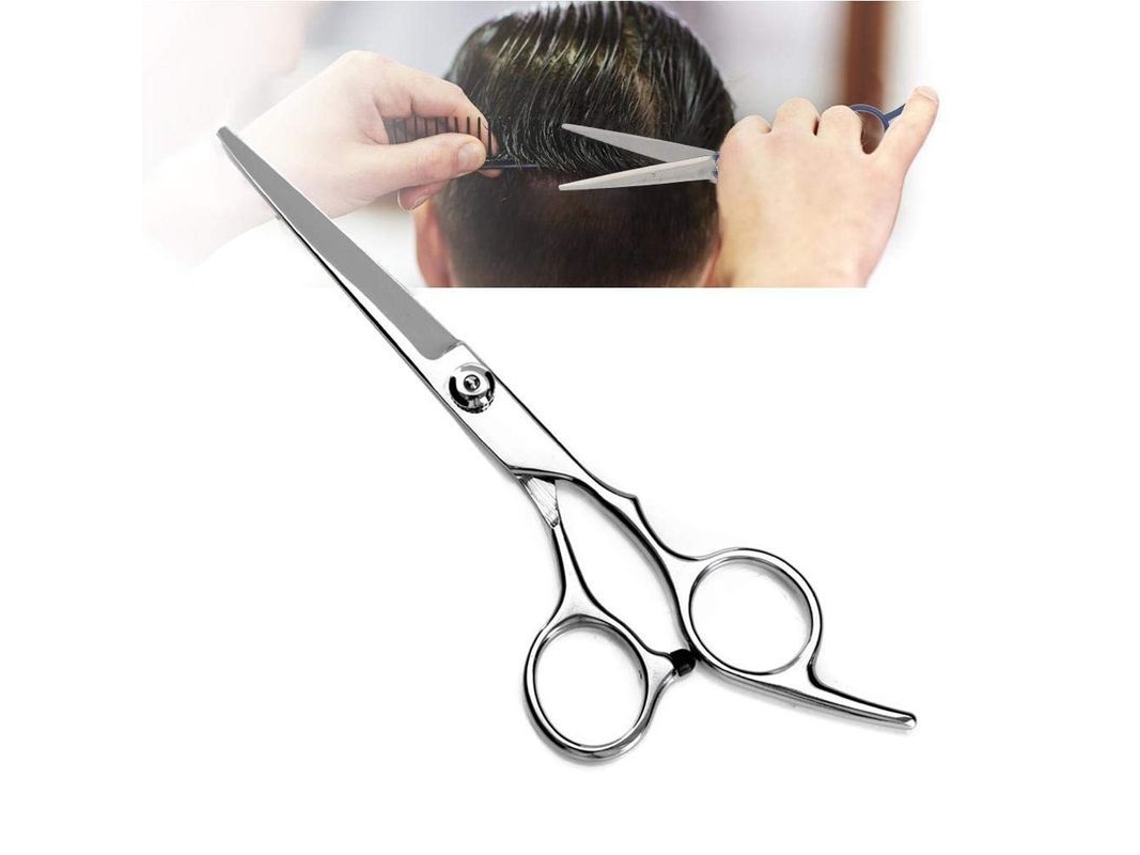 Tesouras de Cabeleireiro 2025, 6 Polegadas Inox Extra Afiadas, Tesouras de Barba com Serra Micro, Ajustáveis