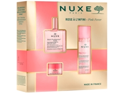 Nuxe Rose Caixa de Tratamento Facial 3 Peças
