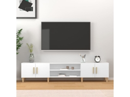 Vidaxl Móvel De Tv Branco 180x31,5x40 Cm Madeira Engenheirada