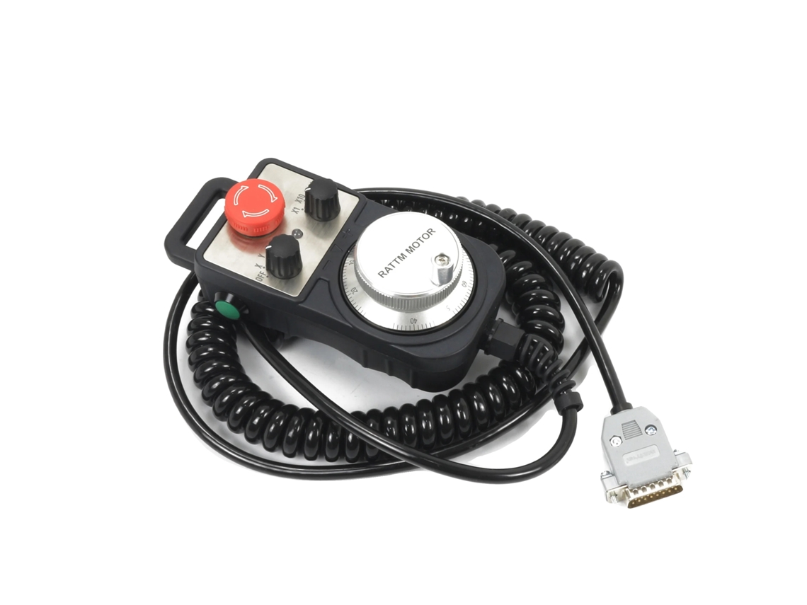 Acessórios Cnc Roda Manual, Controle De 4 Eixos, Integração De Parada De Emergência