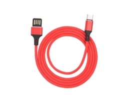 Cabo de Dados EOOCOO com conector reversível para carregamento e transferência