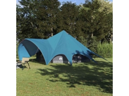 Vidaxl Barraca Teepee 9 Pessoas 9 Pessoa Azul E Cinza