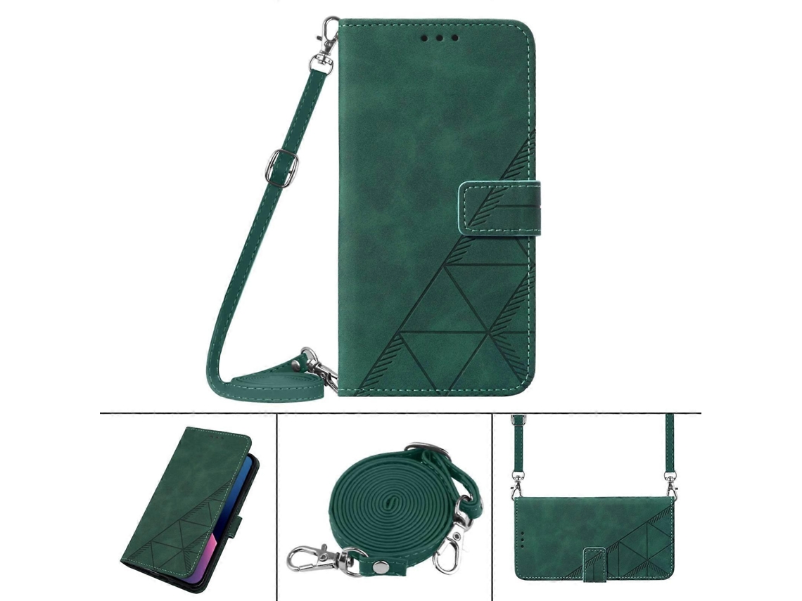 Capa De Celular De Couro Com Flip E Relevo 3d Para Oppo Realme Gt Neo3 Crossbody