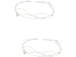 Conjunto De 2 Tiaras Para Casamento - Acessório Elegante Para Eventos Especiais