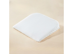 Almofada Cunha Infantil 45x45cm Tecido Tencel Veludo Tufado Branco Panoona