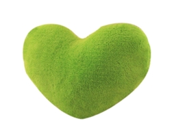 2026 almohada de Peluche Corazón/estrella Juguete Relleno Colchón Decoración Regalo Suave Verde Claro