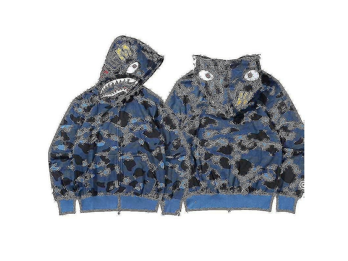 2026 sudadera com Capuz Camuflagem para Menino Jaqueta Solta Fecho de Zíper Poliéster Casual