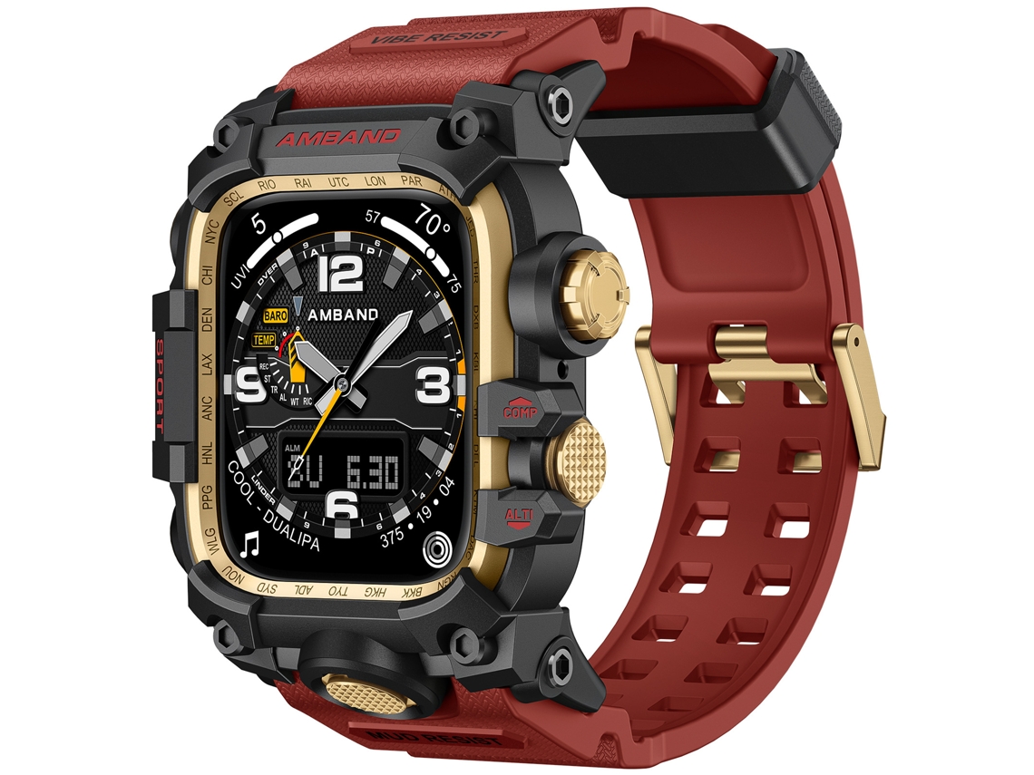 Bracelete para Apple Watch Ultra 45mm Vermelho XIAOMOYU