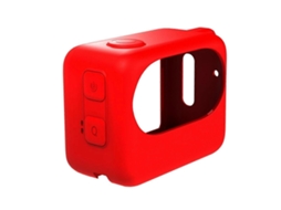 Lurelia Capa Protetora Para Câmara De Ação, Silicone, Vermelho