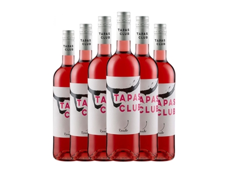 Vinho rosé TAPAS CLUB Rosado Monastrell (0.75 L - 6 Unidades)