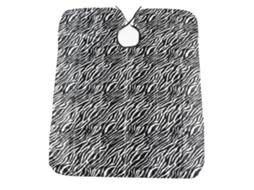 2026 capa de Barbería Con Rayas Zebra para Peluqueros Profesionales Salón Adulto Apron de Corte de Cabello