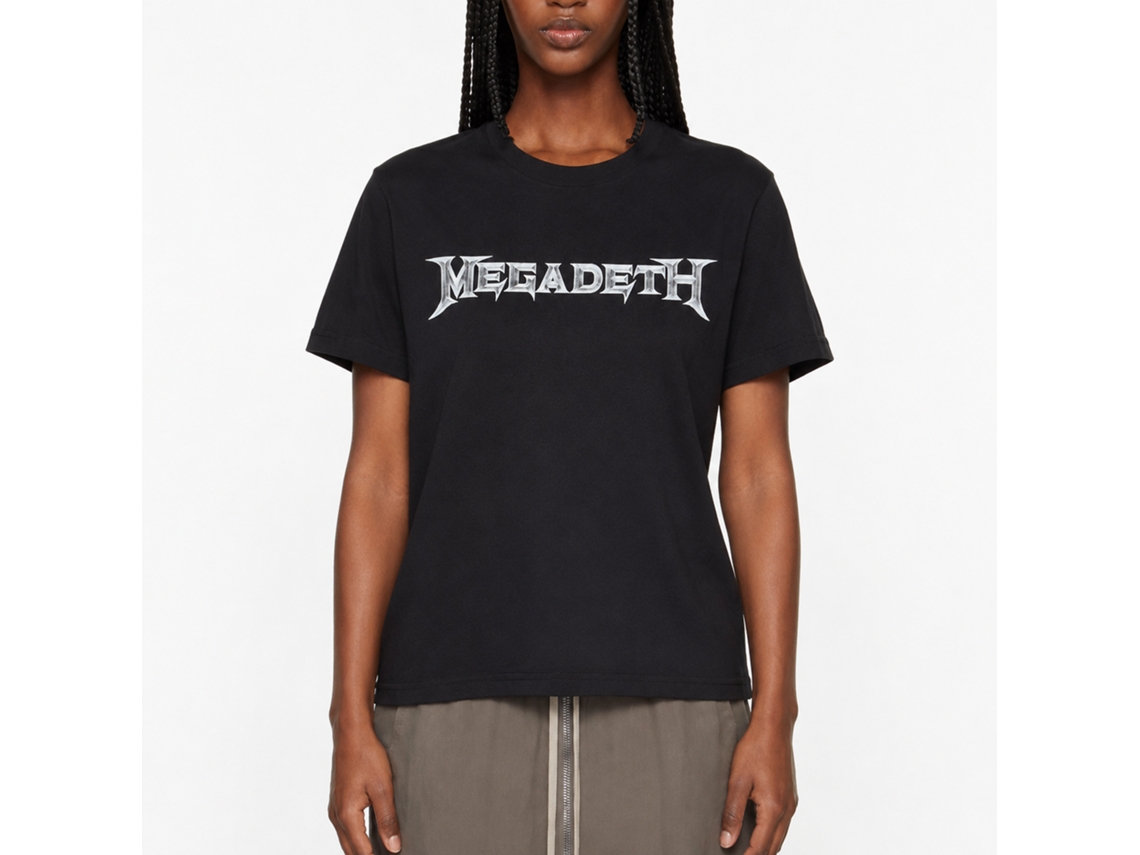 Megadeth Logo T-shirt Unisex Adults Size:xl