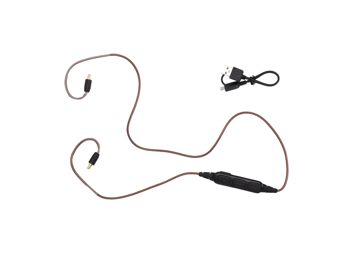 Cabo adaptador Bluetooth para fones com microfone EOOCOO