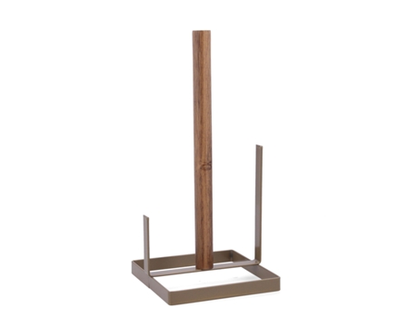 Suporte para Rolos de Papel de Cozinha Bidasoa Tiara Aço Cobre 15 x 32 cm