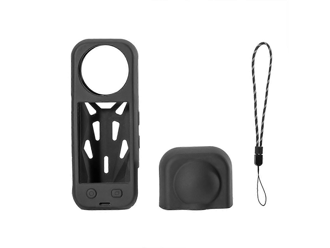 Capa De Silicone Para X5 Com Sistema Resfriamento E Proteção Da Lente. Inclui Alça Pulso A Câmera X5.-aquaforge