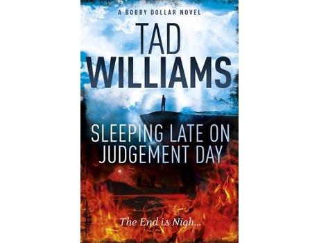Livro sleeping late on judgement day de tad williams (inglês)