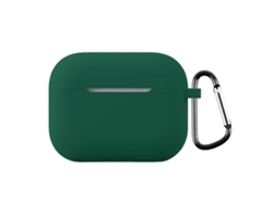 Película protetora de silicone para fones de ouvido com gancho. Espessura: 1,3 mm. Compatível com AirPods Pro 3. GIECY
