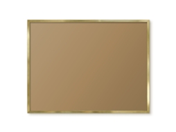 Quadro magnético para luminária de parede, cor menta, para quarto, Espelharte (80x60 cm)