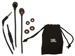 Auriculares com Fio JBL T 290 (In Ear - Microfone - Preto)