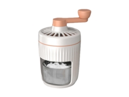 Triturador De Gelo Manual Com Manivela, Lâminas De Aço Inoxidável E Design Desmontável Para Smoothies.