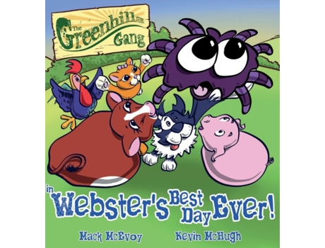 Livro Webster's Best Day Ever Mack McEvoy (Inglês)