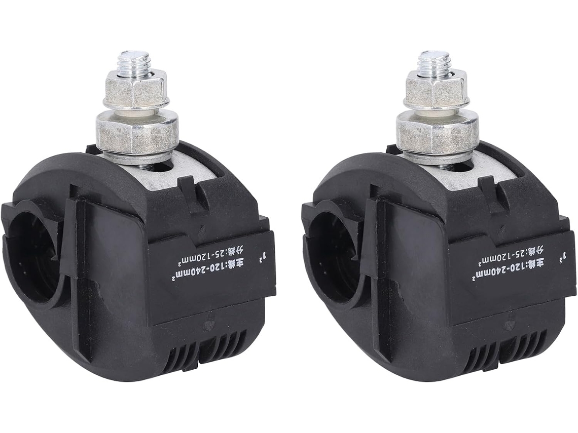 Conector De Cabo Isolado Multi-isolado Preto De 2 Peças, Conector De Cabo