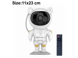 TRUYUETY Projetor De Estrelas Astronauta Projetor De Galáxia Led Com Controle Remoto E Temporizador, Luz Noturna Para Adultos E Crianças