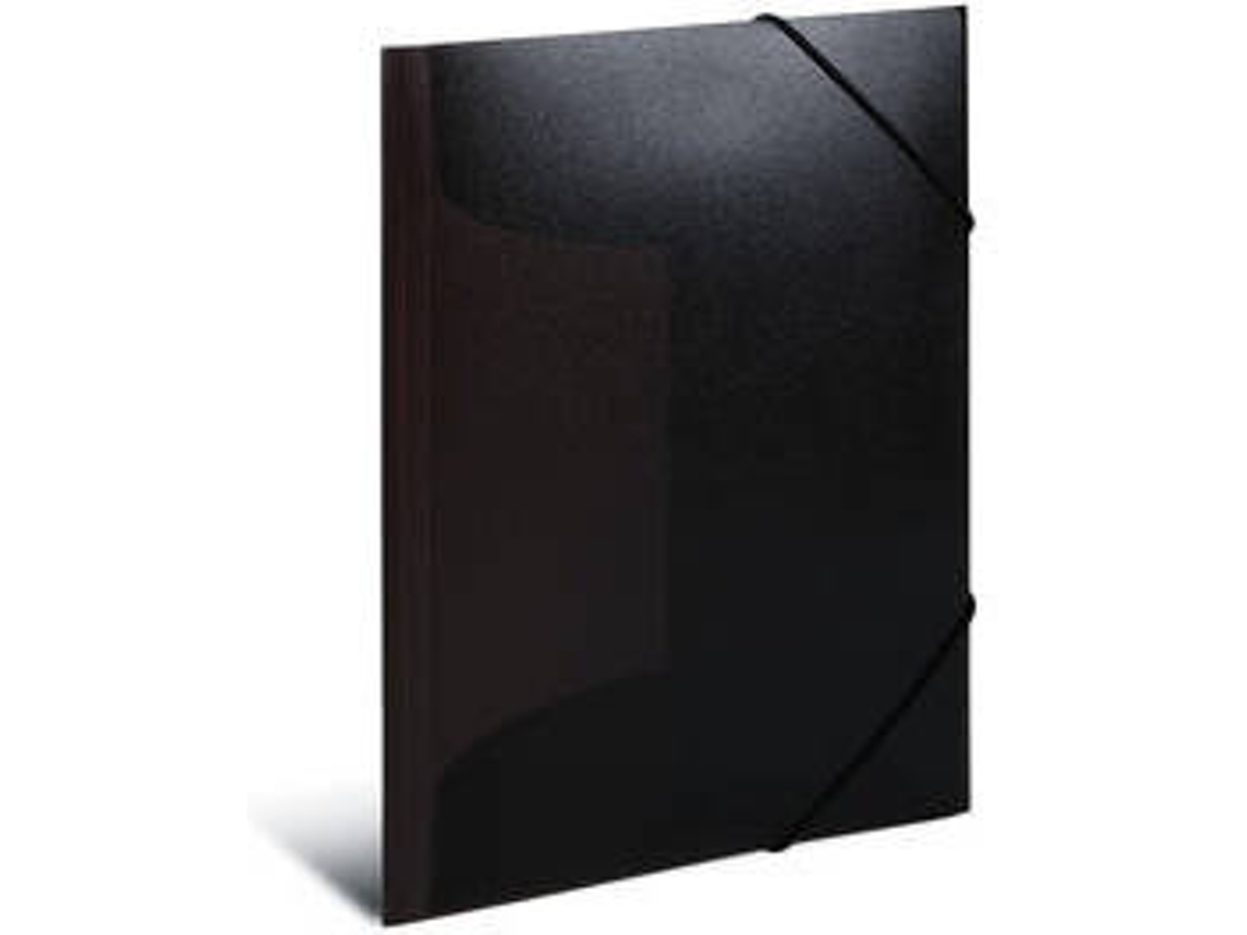 Pasta HERMA Preto (A4 - Polipropileno)