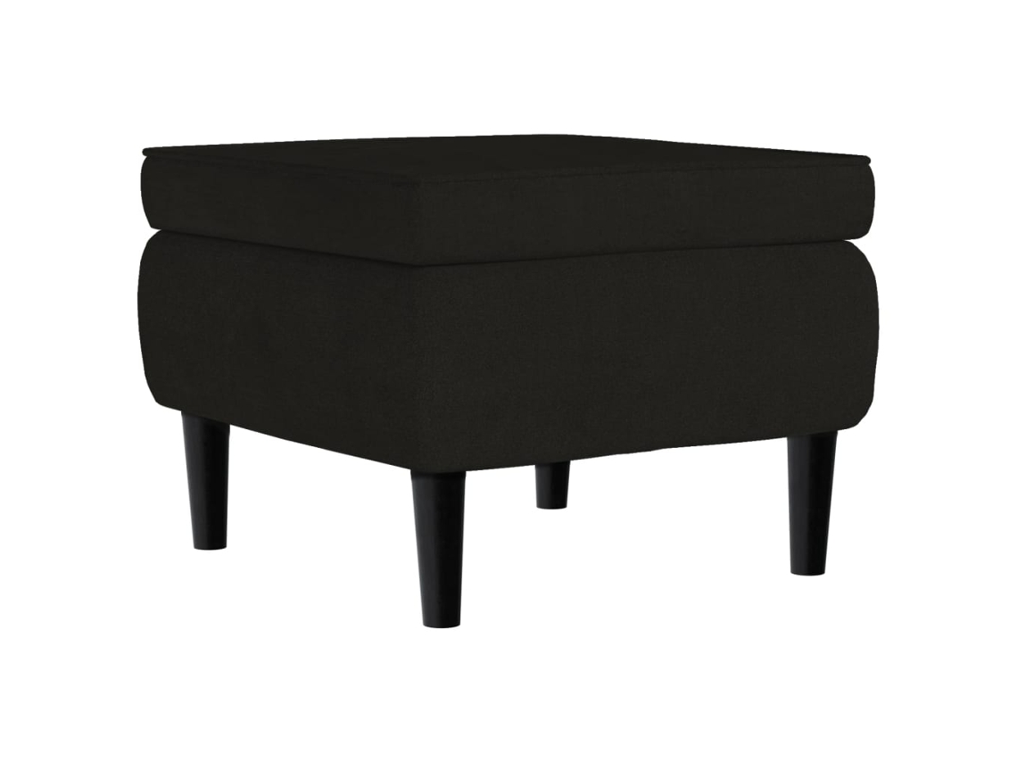 Stool, Stools Vidaxl Preto Veludo (n/a)