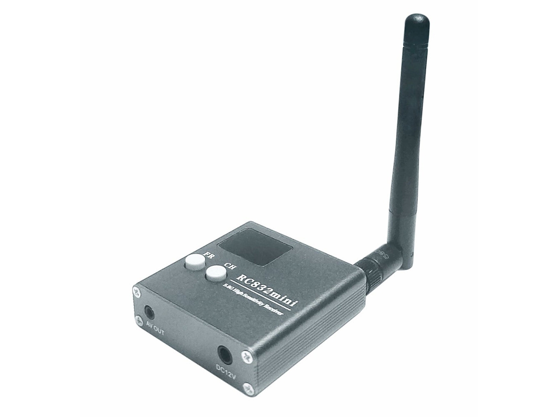 Receptor Fpv Sem Fios Sj Rc832 Mini 4.9g 5.8g 56ch 5db de Alta Sensibilidade para Drones Rc MDUG