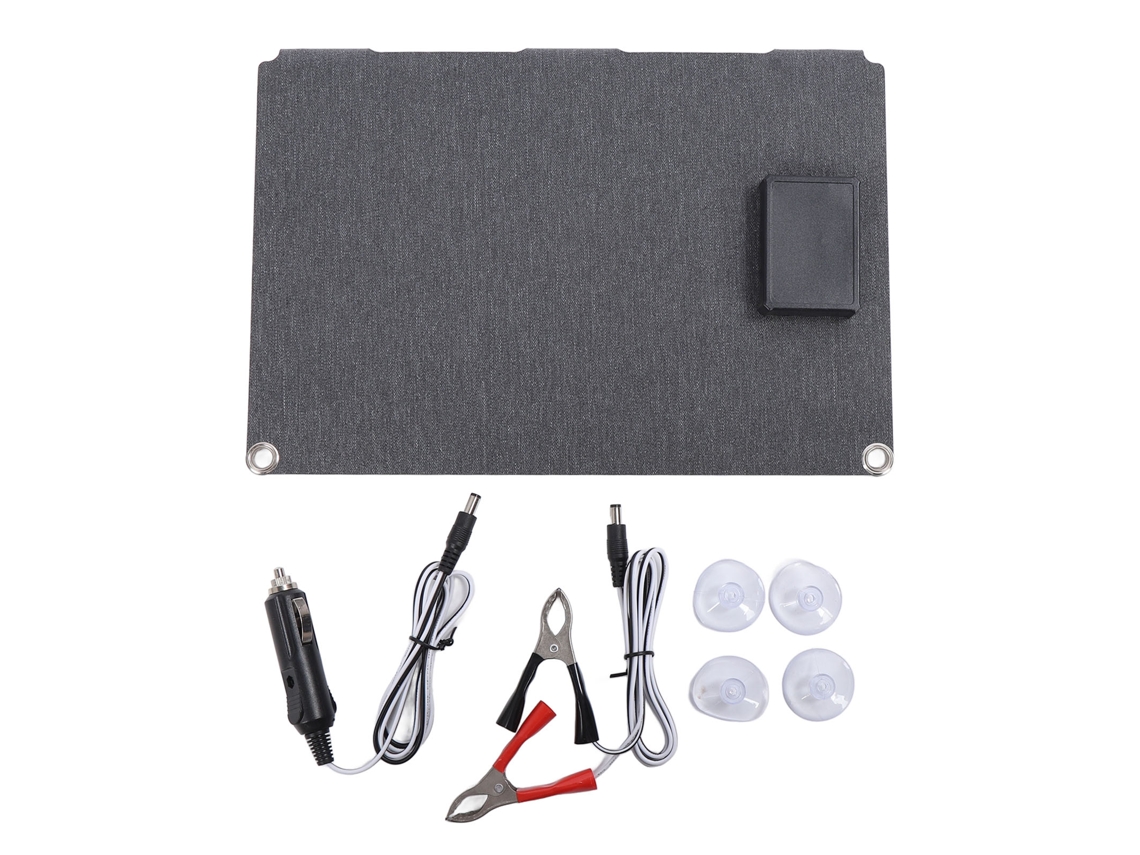 Carregador Solar Primerox 20W 12V Plegável | S/MARCA
