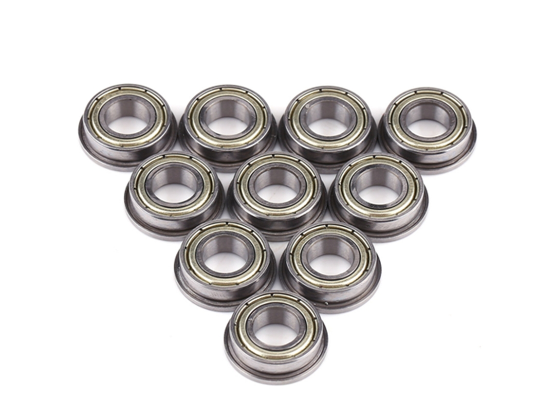 Laxiscreed Rolamento De Esferas De Aço Com Flange Dupla À Prova De Poeira Para Micro Motor