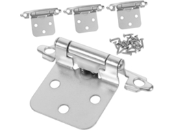 Conjunto De 4 Dobradiças Mola Com Fechamento Automático Em Ferro