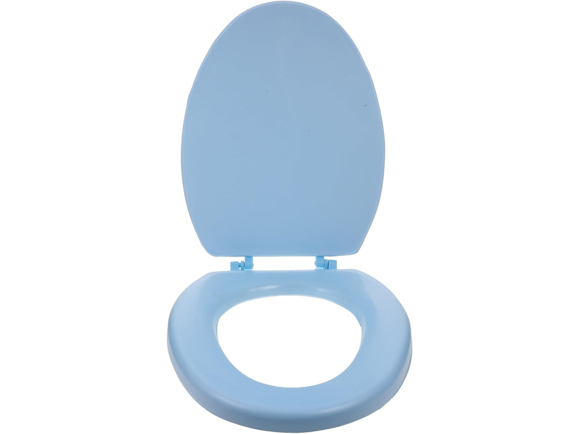 Assento Sanitário Alongado De Espuma Com Tampa Removível E Suporte Reforçado, Adequado Para