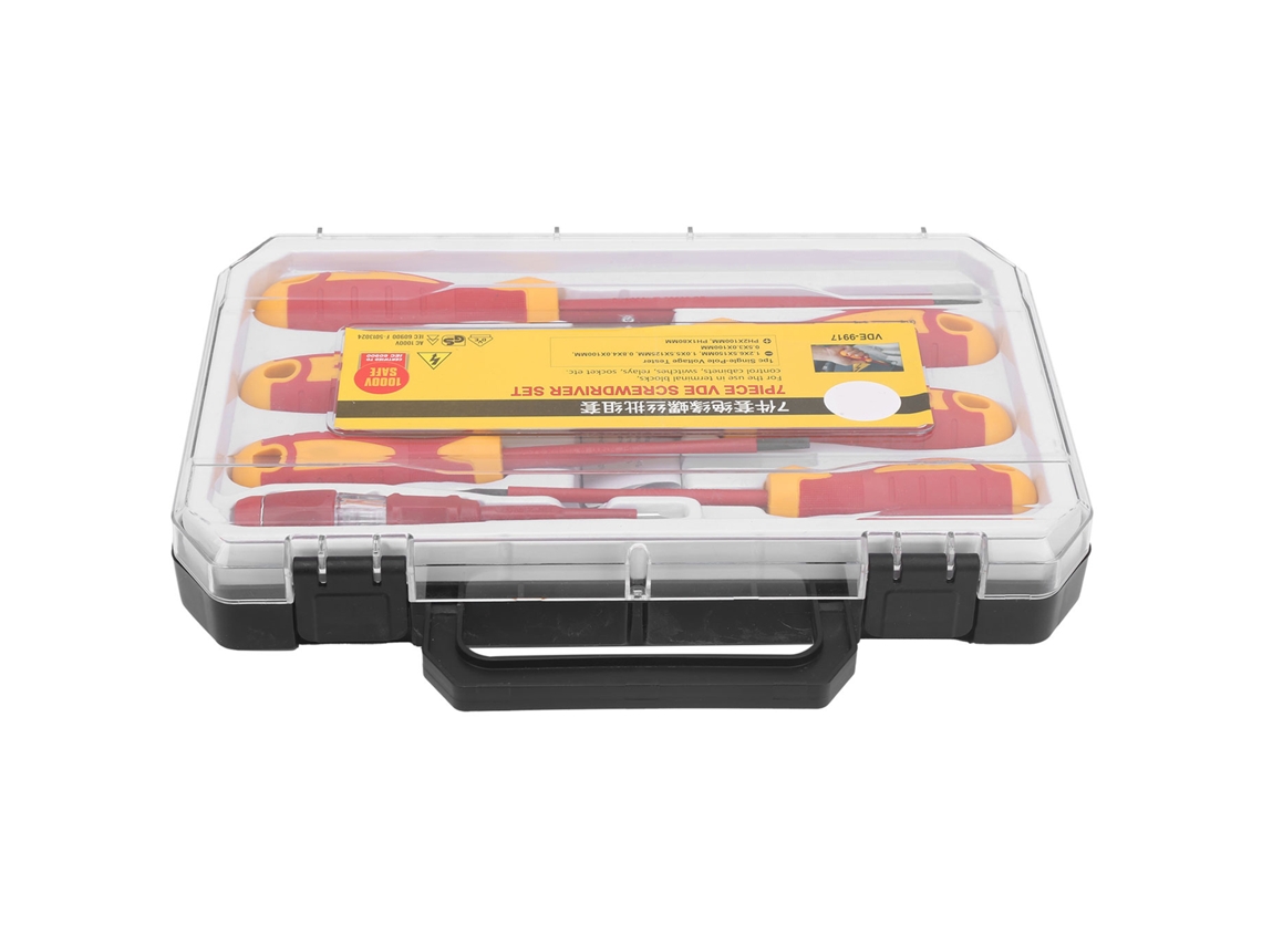 Laxiscreed Kit De Chaves Isolantes Para Tarefas Elétricas Até 1000v, Segurança Garantida