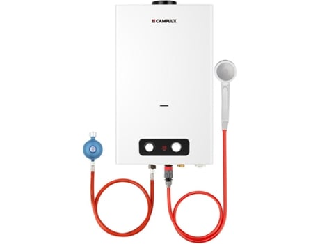 Aquecedor de Agua a Gás 16 Litros Bd422-De Gpl 50Mbar 32Kw para Autocaravana Campismo CAMPLUX