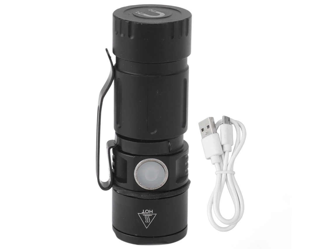 2026 lanterna Led Pequeña Usb Recarregável 5 Modos 1000lm Impermeável Tamanho Mini Bolso Edc para Exterior