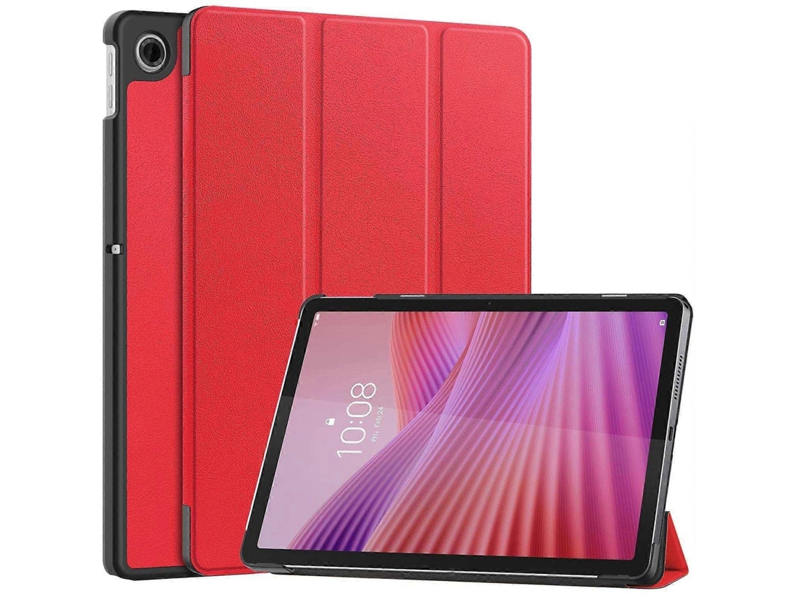 Lurelia Capa Para Lenovo Tab Tb311fu Em Couro Pu E Pc, Com Repouso/despertar, Rosa