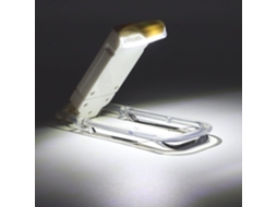 Luminária De Leitura Com Clipe, Dobrável E Portátil Com Carregamento Usb, Bateria De Polímero Lítio 200mah, Luz Led