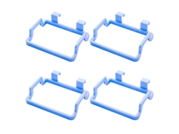 Suporte para Sacos de Lixo Suporte Portátil para Armário de Cozinha 4 Peças NEVEANCE