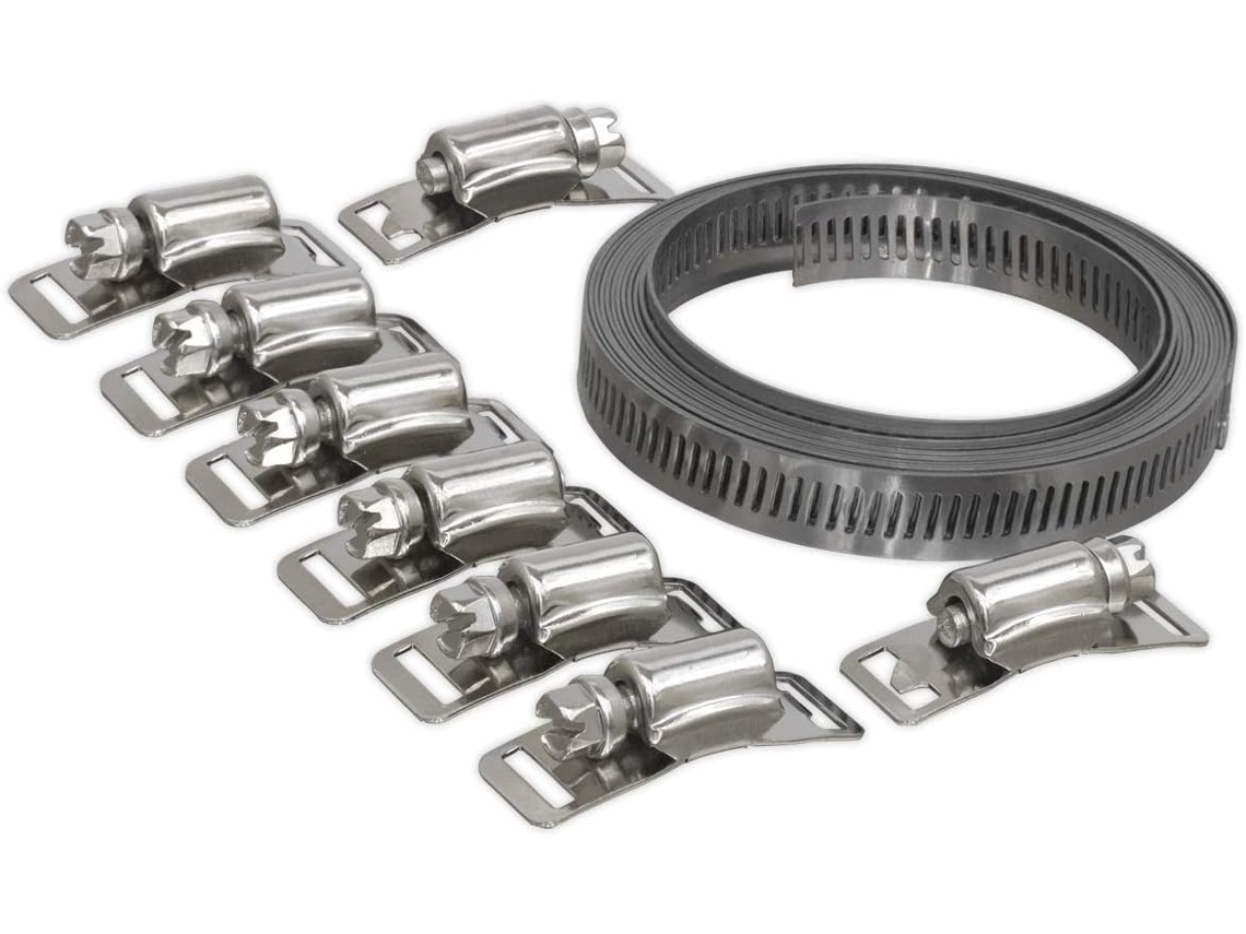 Abraçadeiras De Tubo Automontáveis Jc972 Com 12,7 Mm De Largura