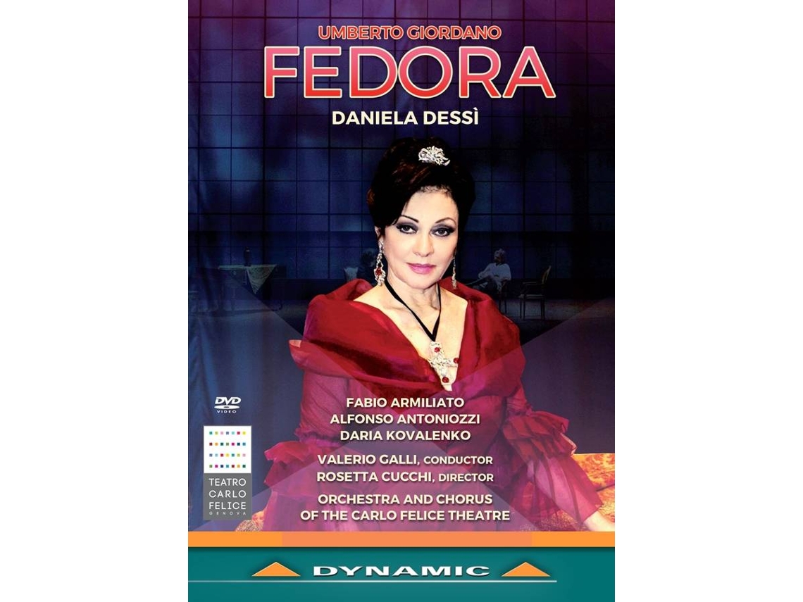DVD-Video Album Dessi/Armiliato/Galli/Teatro Carlo Felice/+ - Fedora (1CD)
