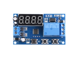 Módulo de Controle de Relé com Timer Ajustável Display Led para Automação (24v)