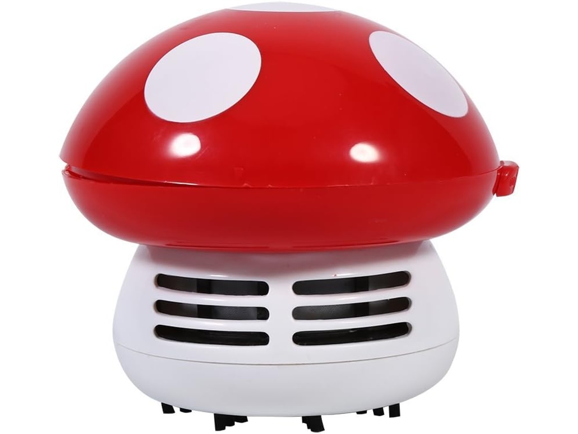 Mini Aspirador De Pó Para Mesa De Mesa Teclado Cogumelo Formato 5 Cores Opcional (vermelho)